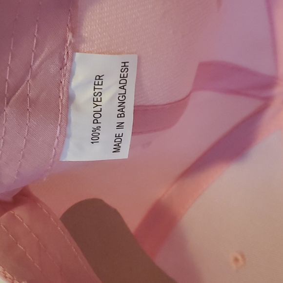Pink Rhinestone Embellished Velcro Back Cap - Picture 4 of 4